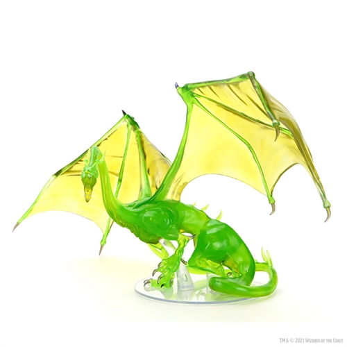 DnD - Adult Emerald Dragon - Icons of the Realms Premium DnD Figur